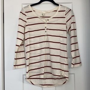 H&M 3/4 sleeve top